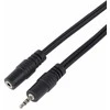 „PremiumCord“ maitinimo laidas PREMIUMCORD Garso kabelis 2,5 mm lizdas - lizdo prailginimas 5 m (M/F, stereofoninis)