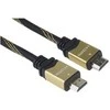 Kabelis PremiumCord HDMI - HDMI 5m auksas (kphdm2q5)