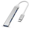 PremiumCord Hub USB-C to USB3.2 A + 3x USB2.0 A, aliuminio case