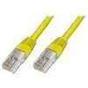 DATACOM jungiamasis laidas UTP CAT5E 1m geltonas
