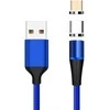 USB kabelis PremiumCord USB-A - microUSB + USB-C 1 m Raudona (ku2m1fgr)