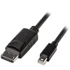 Kabelis PremiumCord Rodyti Port Mini - DisplayPort 2m juodas (kport2-02)