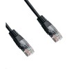 DATACOM Patch cord UTP CAT6 0,5m juodas