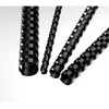 Eurosupplies Kiti Plastikiniai spygliai 200vnt, 6mm, juodi