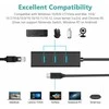 PREMIUMCORD USB-C adapteris su Gigabit 10/100/1000Mbps + 3x USB3.0 jungtis