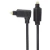 PremiumCord Cable Toslink – Toslink 90°, kabelio storis: 4,0 mm, ilgis 2 m