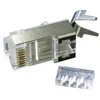 „PremiumCord“ RJ 45 ekranuota jungtis, Cat6, stiprus AWG23 laidas, sulankstytas
