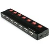KONCENTRATORIAUS USB PremiumCord 7 x USB-A 2.0 (ku2hub7sw)