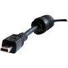 „PremiumCord“ USB-A USB laidas – miniUSB 2 m juodas (ku2m2d)