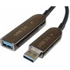 PREMIUMCORD kabelis USB3.0 + 2.0 prailginimo optinis AOC kabelis A / kištukas - A / moteris 10 m