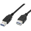 „PremiumCord“ USB 3.0 itin greitas 5 Gbps A-A prailginimo kabelis, MF, 9 kontaktų, 5 m