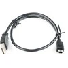 USB kabelis PremiumCord Kabelis PremiumCord USB 2.0, AB mini, 5- pin, 0.5m