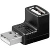 PremiumCord USB reducer A-A, Male/Female 90°