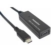PREMIUMCORD USB-C kartotuvas ir ilgintuvas vyriškas-moteris, 5Gbps 5m
