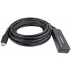 PREMIUMCORD USB-C kartotuvas ir ilgintuvas vyriškas-moteris, 5Gbps 5m
