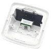 DATACOM UTP dvigubas lizdas ABB TANGO 2xRJ45 kat.6 WH
