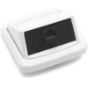 DATACOM UTP dvigubas lizdas ABB TANGO 2xRJ45 kat.6 WH