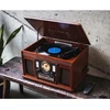 Patefonas Victrola Navigator 8 in 1 su CD, radijo ir kasečių funkcija (VTA-600B-MAH-INT)