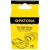 „Patona“ įkroviklis, skirtas „Panasonic DMW-BCF10E“, plonas, USB
