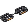Pedals FORCE 877 plastikas ball bearings, juodas