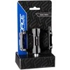 FORCE GRIT aliuminio pedals, diameter bearings, juodas