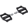 FORCE GRIT aliuminio pedals, diameter bearings, juodas