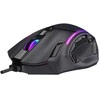 C-TECH žaidimų pelė Akali, 12800 DPI, RGB apšvietimas, USB, juoda
