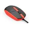 Pelė C-TECH WM-10, juodas and red, USB