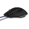 E-Blue E-Mėlyna E-mėlynas Mazer V2 Pelė su laidu, juoda, 2500DPI