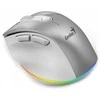 Genius Ergo 9000S Pro Bevielė pelė, sidabrinė, 2400DPI
