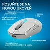 LOGITECH G305 X SUPERLIGHT Belaidė pelė žaidimams - Baltas - 2.4GHZ - EER2 - 933