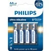 PHILIPS LR6E4B/10 AA Ultra Alkaline batteries (4pcs)