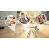 Plakiklis Rankinis Plaktuvas - Bosch MFQ37470 750 W Juoda/Balta