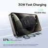 Baseus Palm 30W USB-C USB-A - juoda