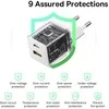 Baseus Palm 30W USB-C USB-A - balta