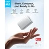 „Anker Nano“ išorinė baterija, 45 W, su integruotu ištraukiamu USB-C laidu | A1638H21 | 10000 mAh | Baltas