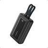 Powerbank Anker Zolo 20000mAh, 45W with 2xUSB-C cable juodas