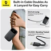 Baseus EnerFill FC31 10000 mAh 22.5W USB-C + Lightning juodas