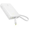 Baseus PicoGo Digital Ekranas 10000 mAh 45W balta
