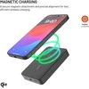 Fixed MagZen 10 Crystal Qi2 standard 10 000 mAh juodas