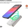 Fixed „MagZen 10 Crystal Qi2“ standartinis 10 000 mAh titanas