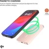 Fixed MagZen 5 Crystal Qi2 standartinis 5000 mAh rožinis