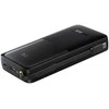 Powerbank Baseus Bipow 2 20000mah 20W su ekranėliu ir įmontuotu kabeliu USB-C - juodos spalvos