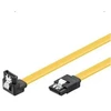 Goobay TAKSATA030DR, 0,3 m, SATA 7 kontaktų, SATA 7 kontaktų, kištukas/kištukas, juodas, geltonas, tiesus