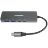 HUB USB PremiumCord PREMIUMCORD Hub USB-C na 2x USB 3.2 Typ-C +2x USB 3.2, 5G SuperSpeed, Aluminum