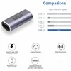 PremiumCord 40Gbps Aliuminio USB-C Female - USB-C Female jungtis