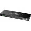 PremiumCord 4K@60Hz HDMI2.0 KVM jungiklis 4:1 su nuotolinio valdymo pultu
