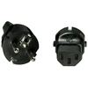 Premiumcord AV adapteris MicroConnect Microconnect PESC13AD maitinimo kištuko adapteris Type F C13 Juodas