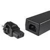 Premiumcord AV adapteris MicroConnect Microconnect PESC13AD maitinimo kištuko adapteris Type F C13 Juodas
