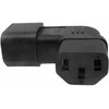 Premiumcord Kampinis adapteris IEC C13 į IEC C14, šoninė įtampa 230 V, 10 A